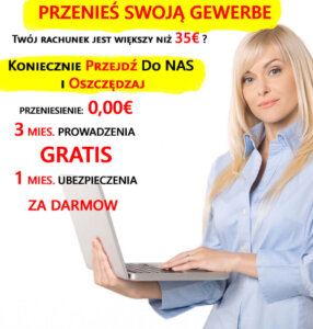 Gewerbe bez zameldowania w carebiuro.de